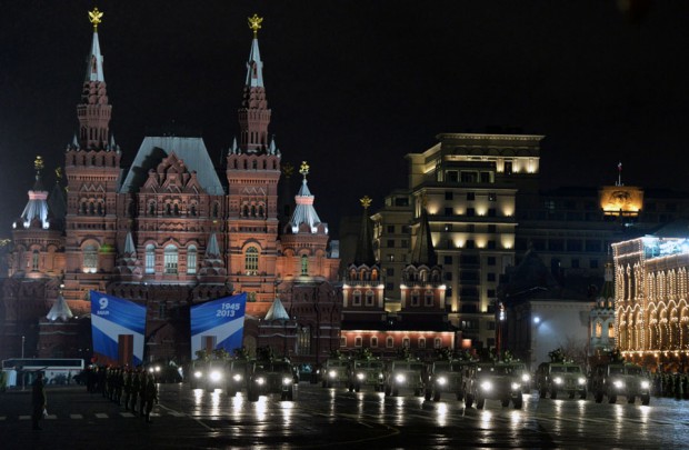 Репетиция парада на Красной Площади